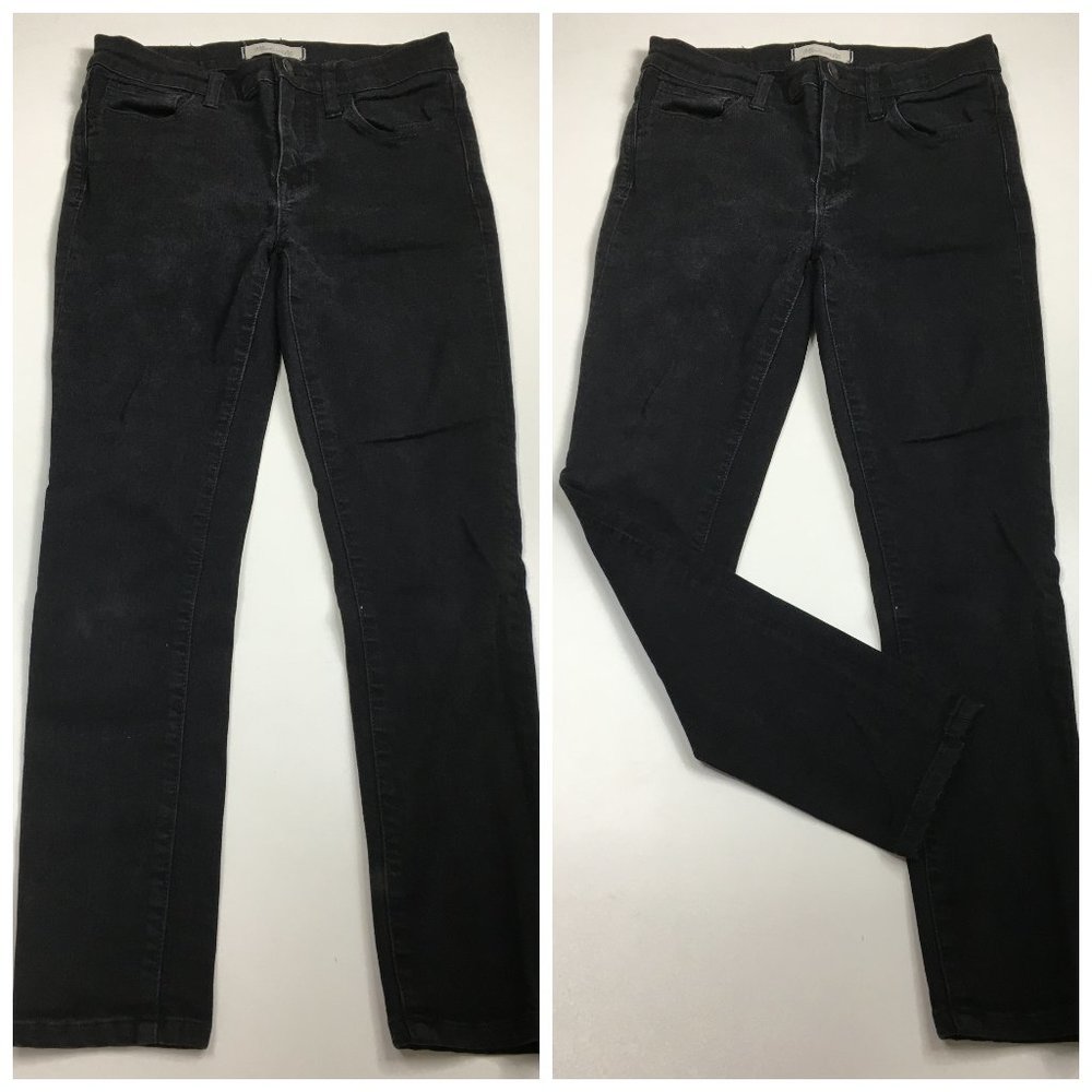 MADEWELL Black Wash ROADTRIPPER 5 Pocket Logo Hardware Jeans